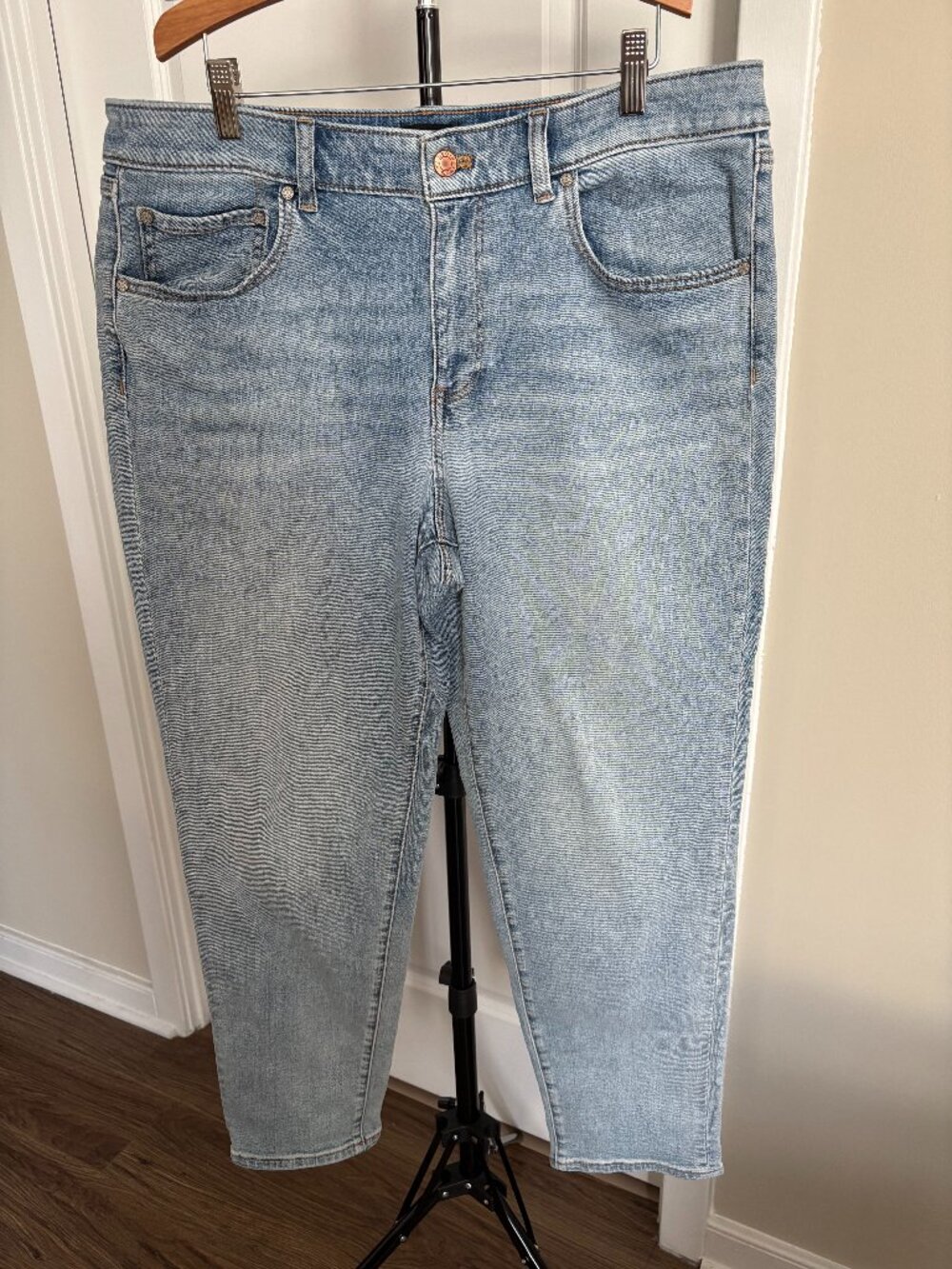 Talbots Everyday Relaxed Blue Jean, Size 12 Misses